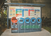 深圳垃圾桶哪家好，玻金塑紙垃圾桶助力鹽田區樓層撤桶工作