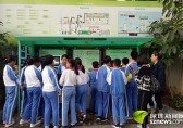 分類垃圾桶定制廠家  幫助學生實地學習垃圾分類環保