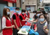 勸業場街開展垃圾分類定時定點投放啟動儀式